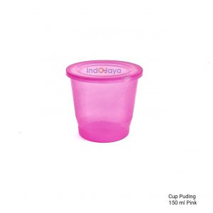 Cup Puding 150 ml Pink