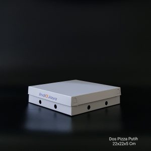 Dos Pizza Putih Ukuran 25x25x5 Cm