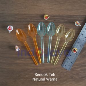Sendok Teh Natural Warna