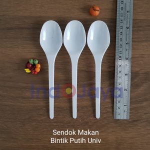 Sendok Makan Bintik Putih Univ